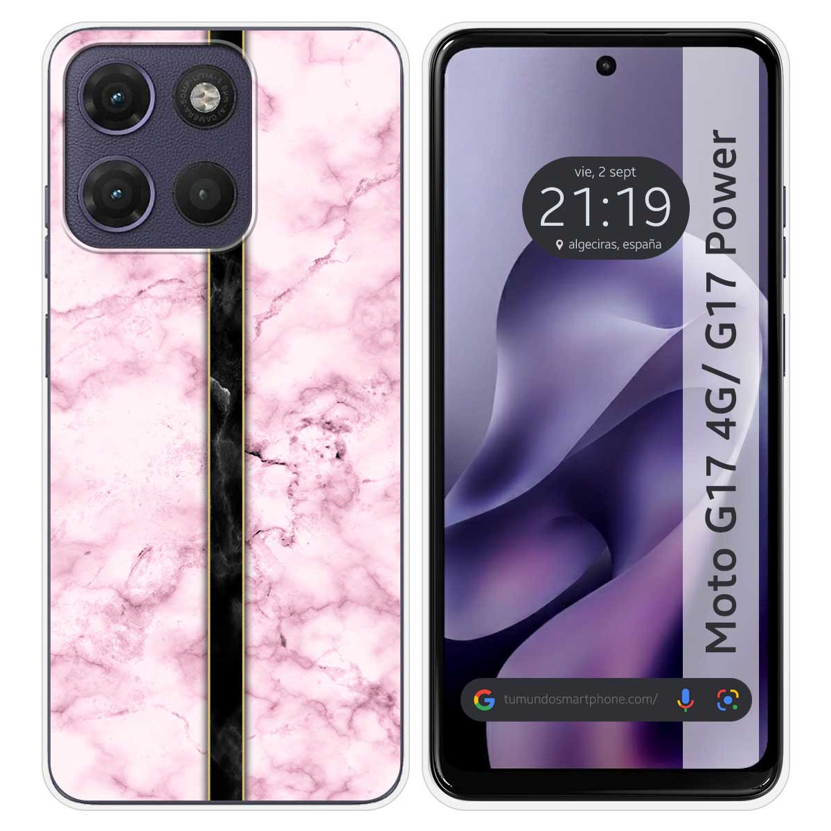 Funda Silicona para Motorola Moto g17 / g17...