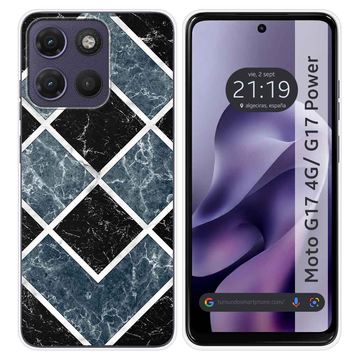 Funda Silicona para Motorola Moto g17 / g17...