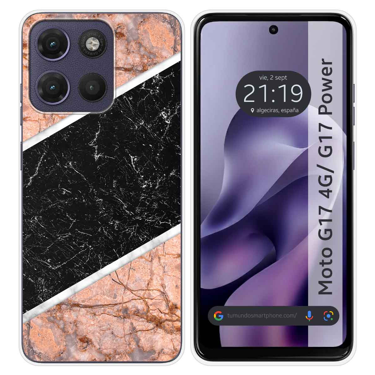Funda Silicona para Motorola Moto g17 / g17...