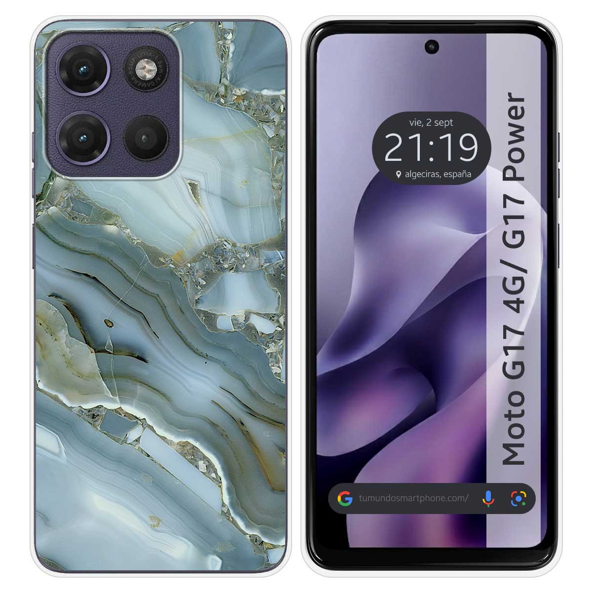 Funda Silicona para Motorola Moto g17 / g17...