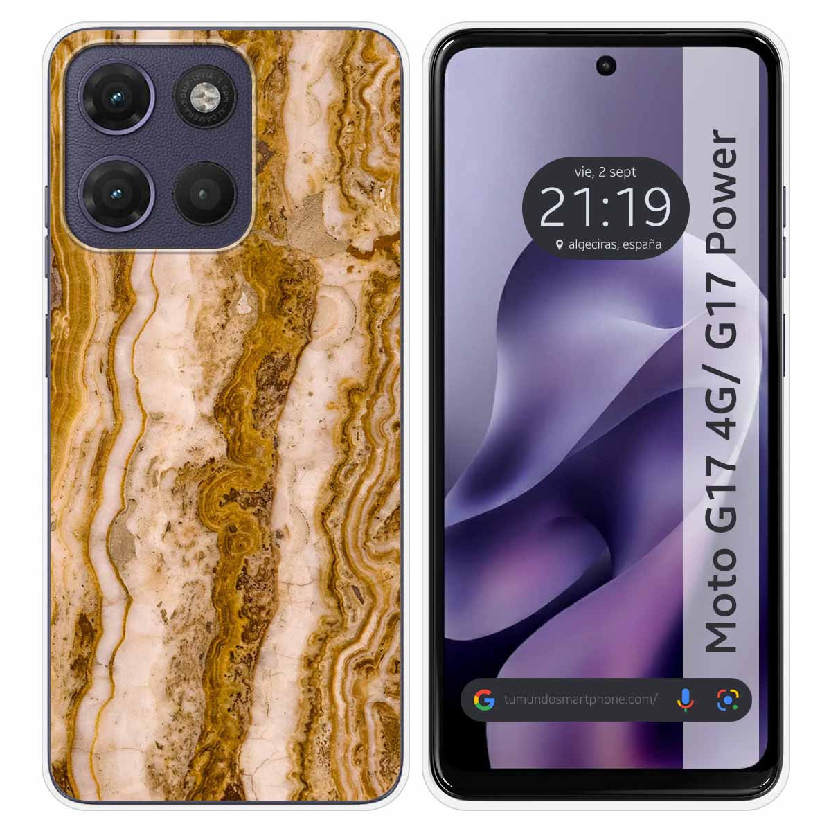 Funda Silicona para Motorola Moto g17 / g17...