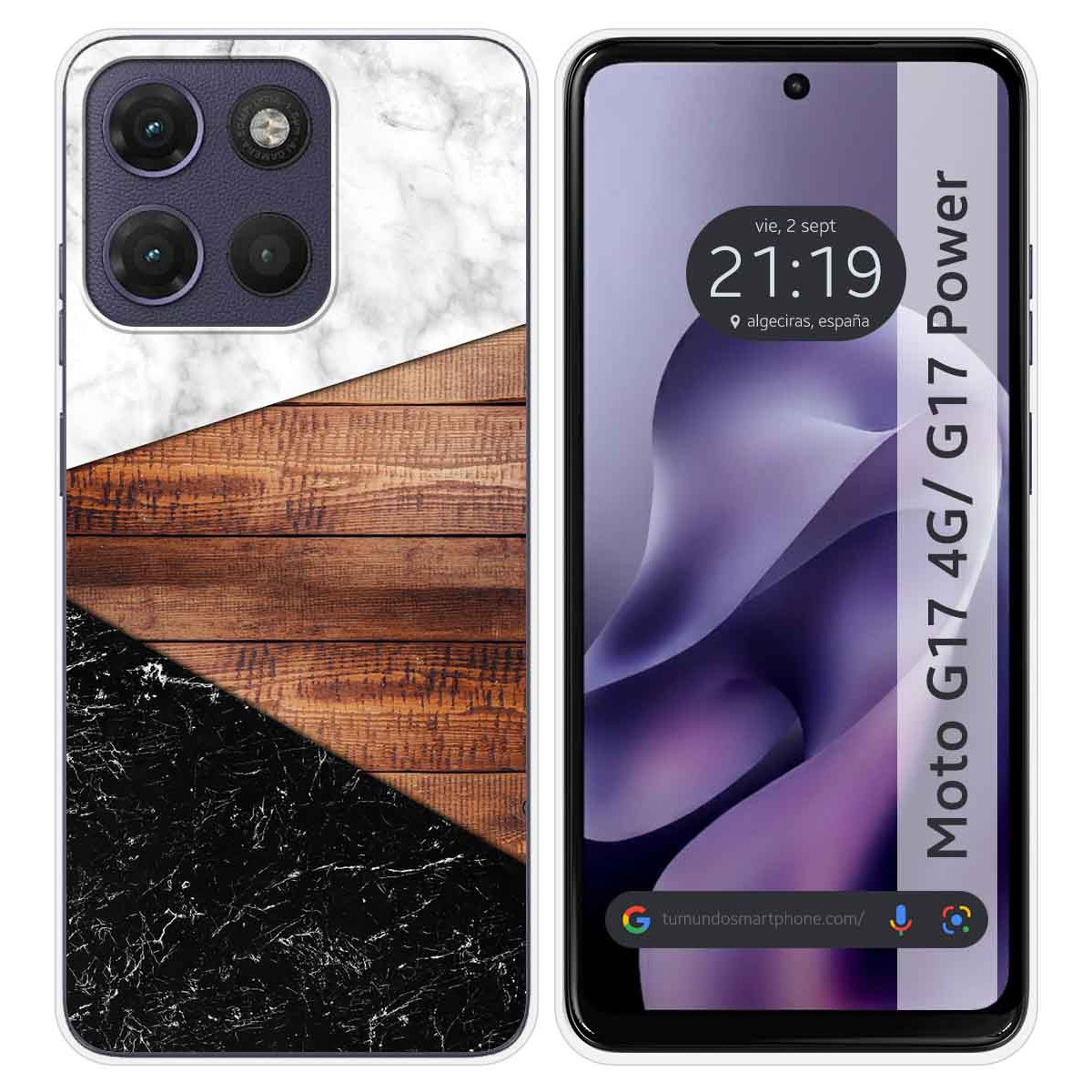 Funda Silicona para Motorola Moto g17 / g17...