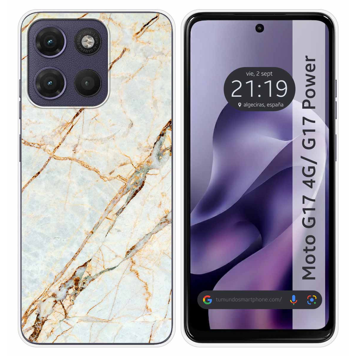Funda Silicona para Motorola Moto g17 / g17...