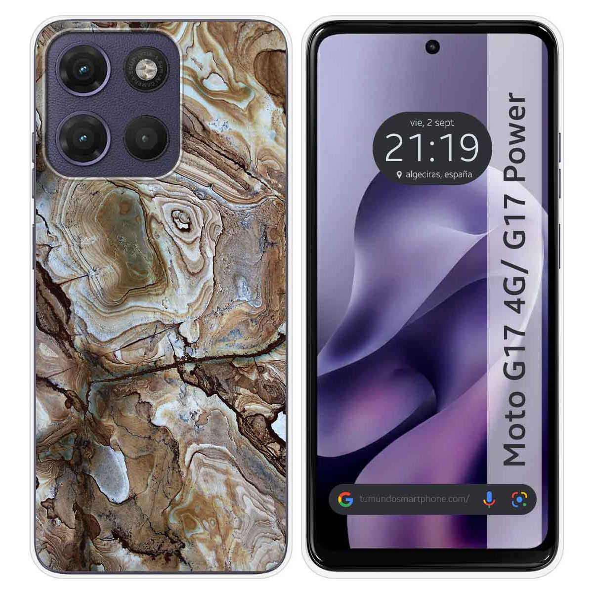 Funda Silicona para Motorola Moto g17 / g17...