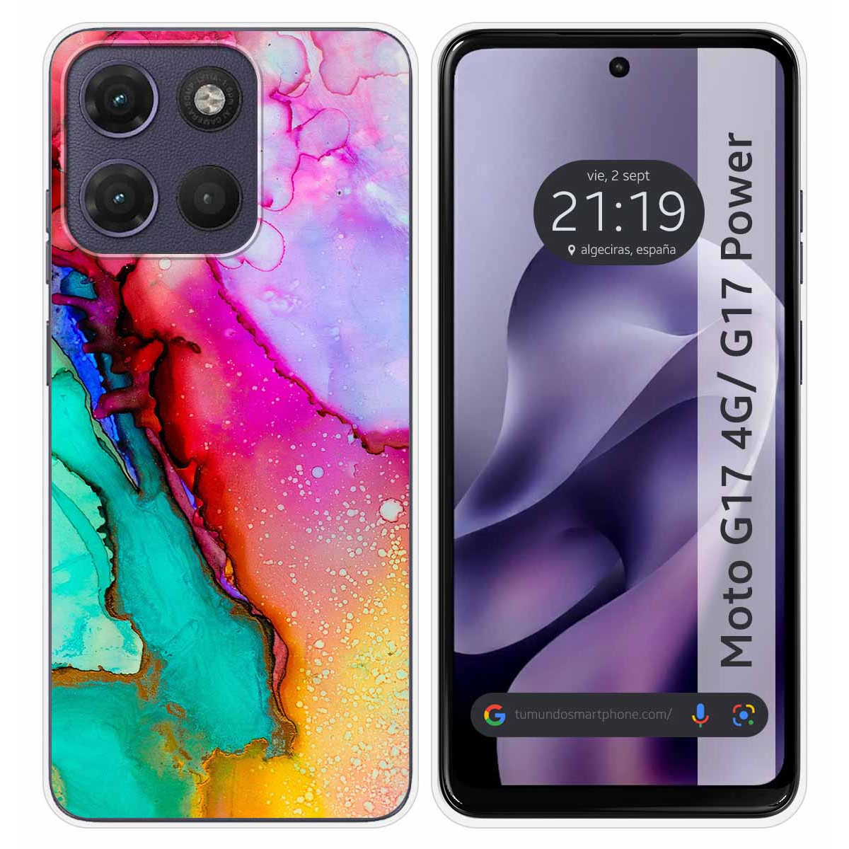 Funda Silicona para Motorola Moto g17 / g17...