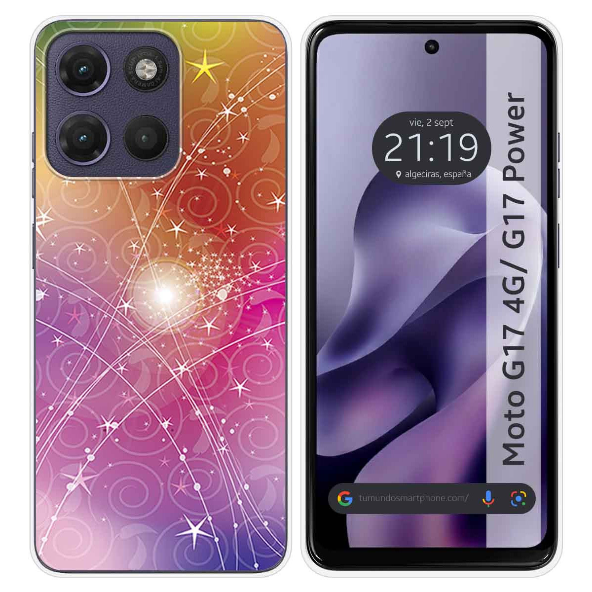 Funda Silicona para Motorola Moto g17 / g17...