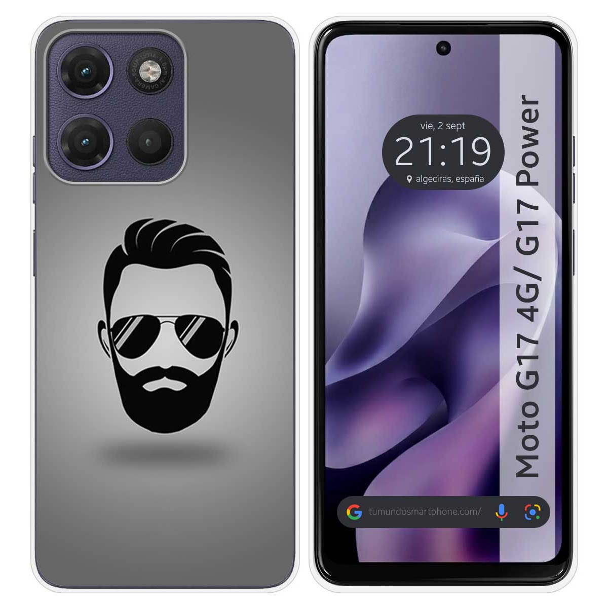 Funda Silicona para Motorola Moto g17 / g17...