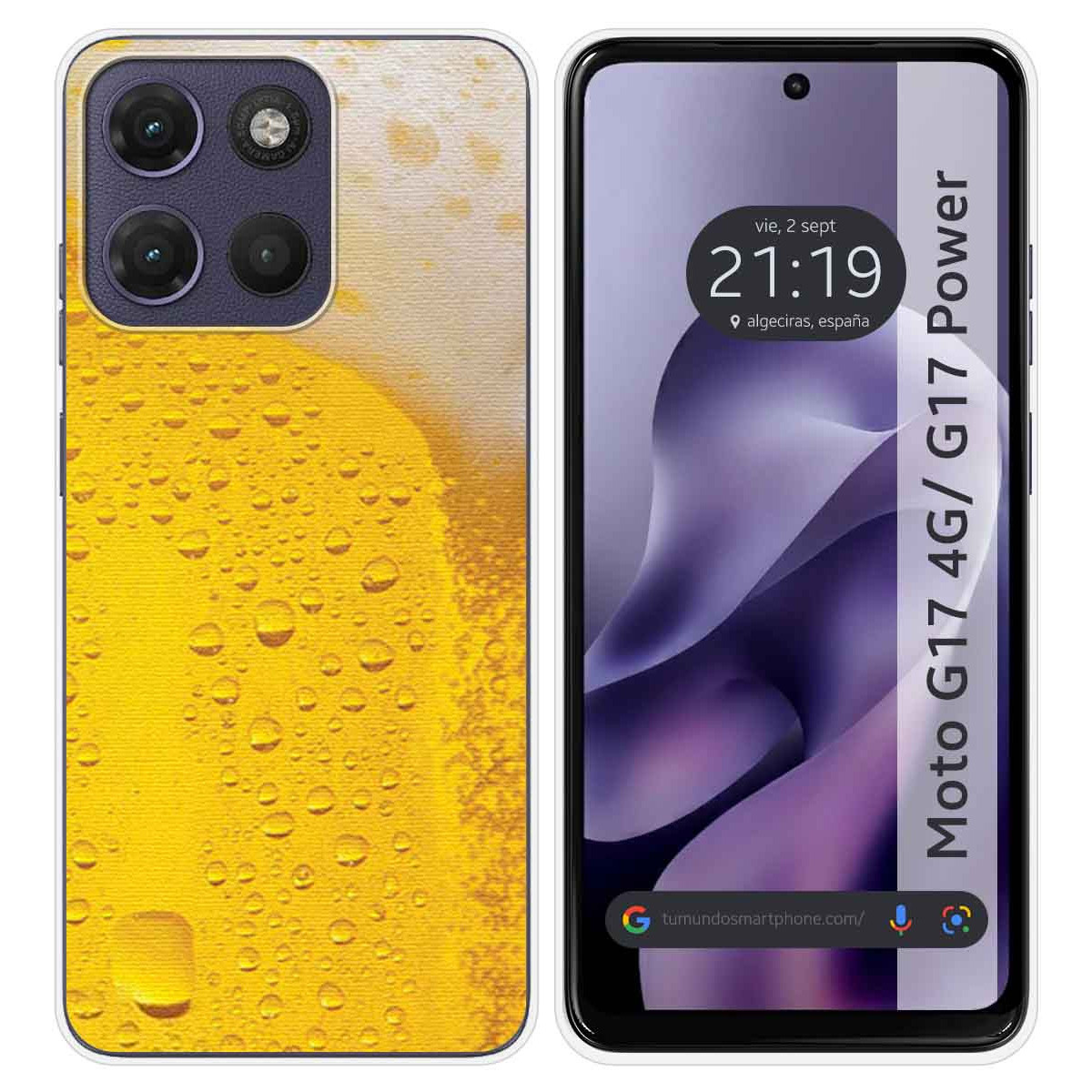 Funda Silicona para Motorola Moto g17 / g17...