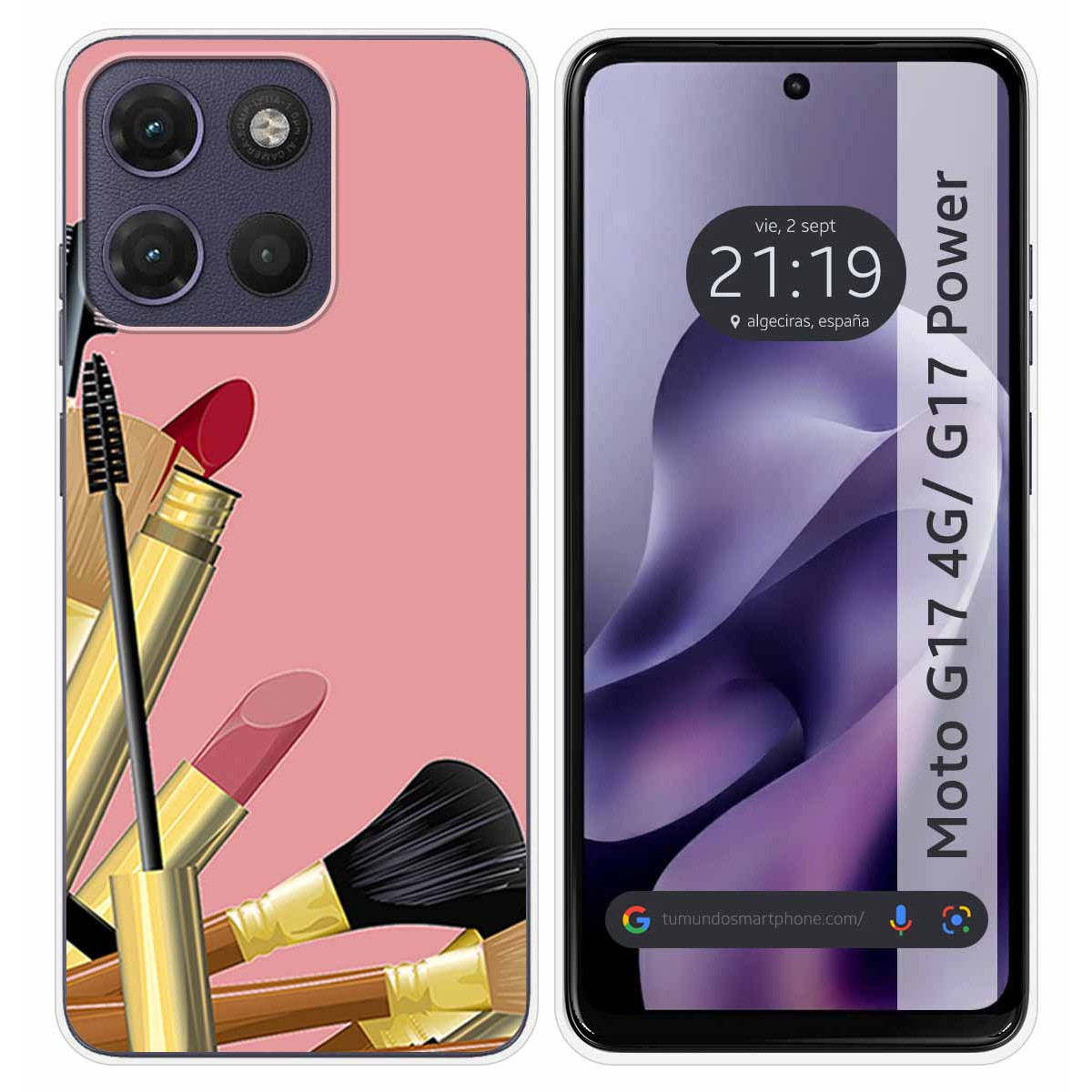Funda Silicona para Motorola Moto g17 / g17...