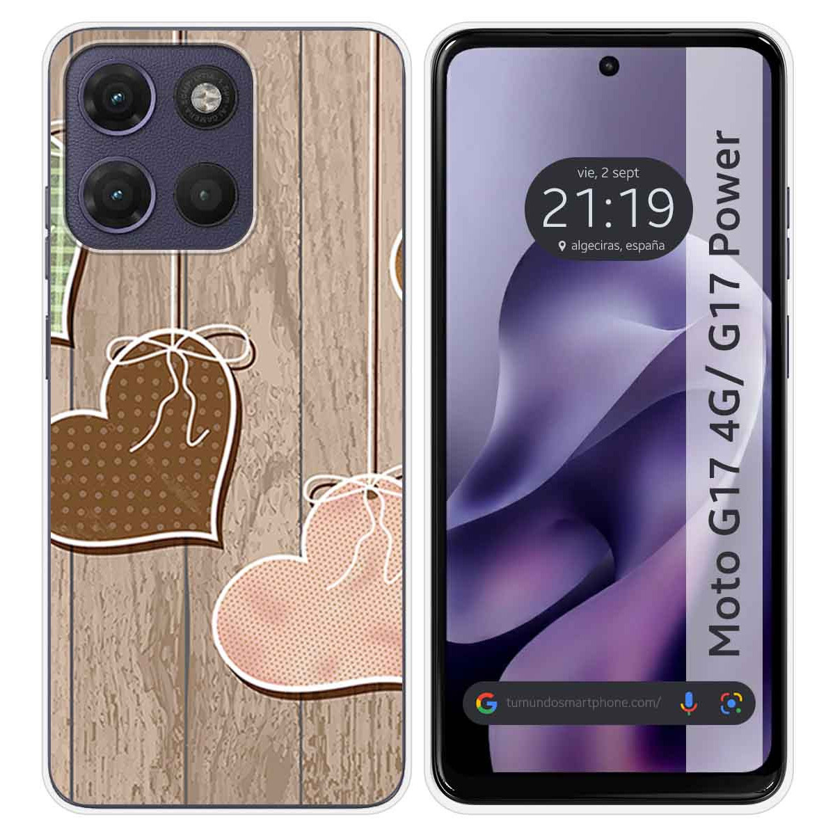 Funda Silicona para Motorola Moto g17 / g17...