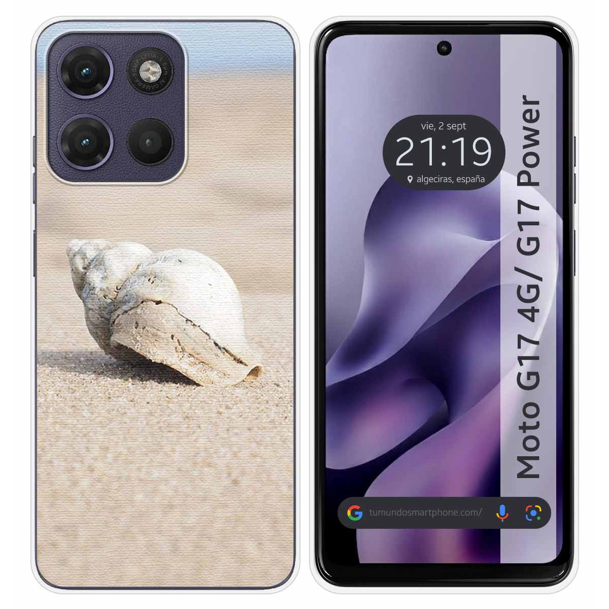 Funda Silicona para Motorola Moto g17 / g17...