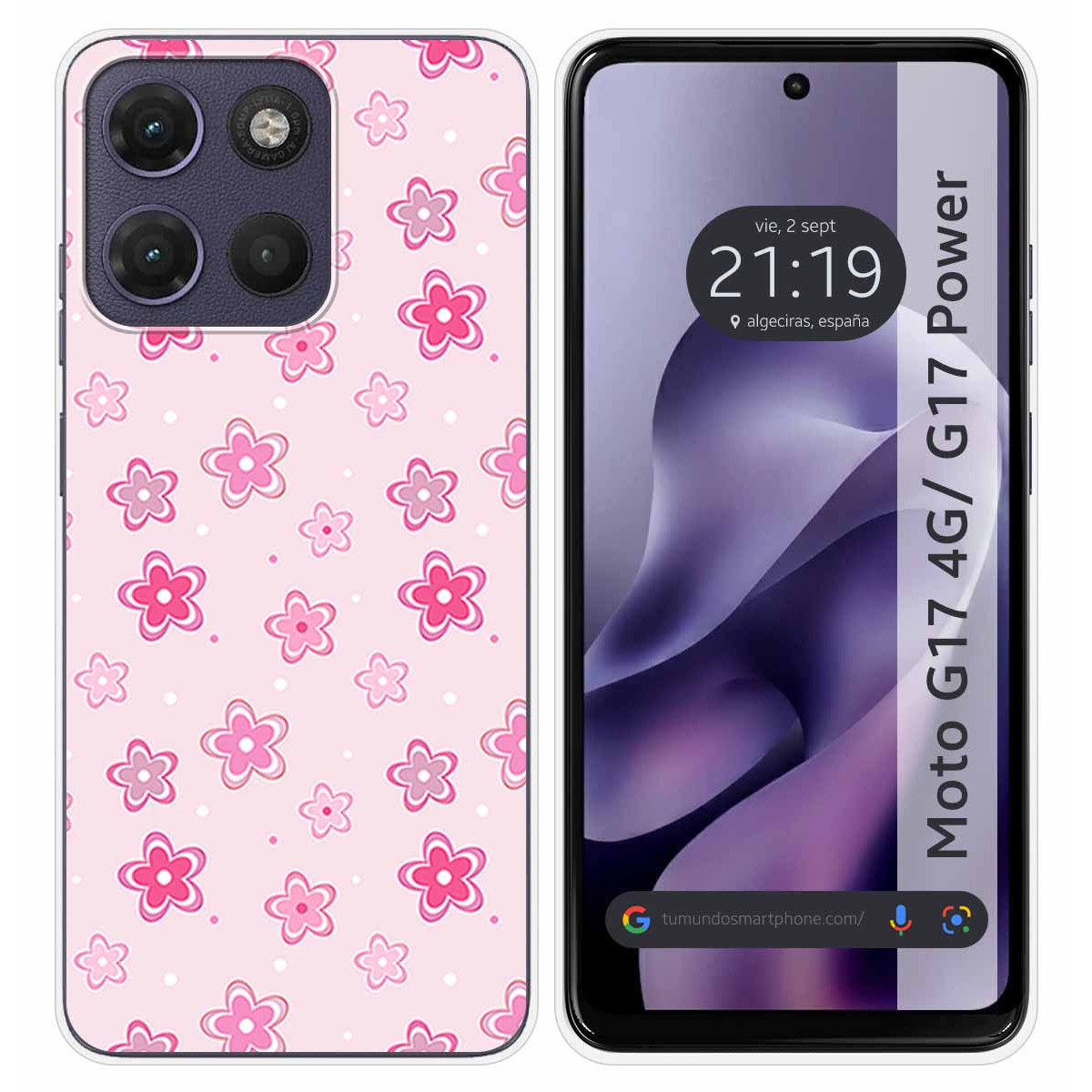 Funda Silicona para Motorola Moto g17 / g17...