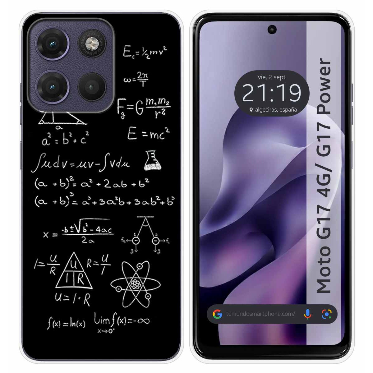 Funda Silicona para Motorola Moto g17 / g17...