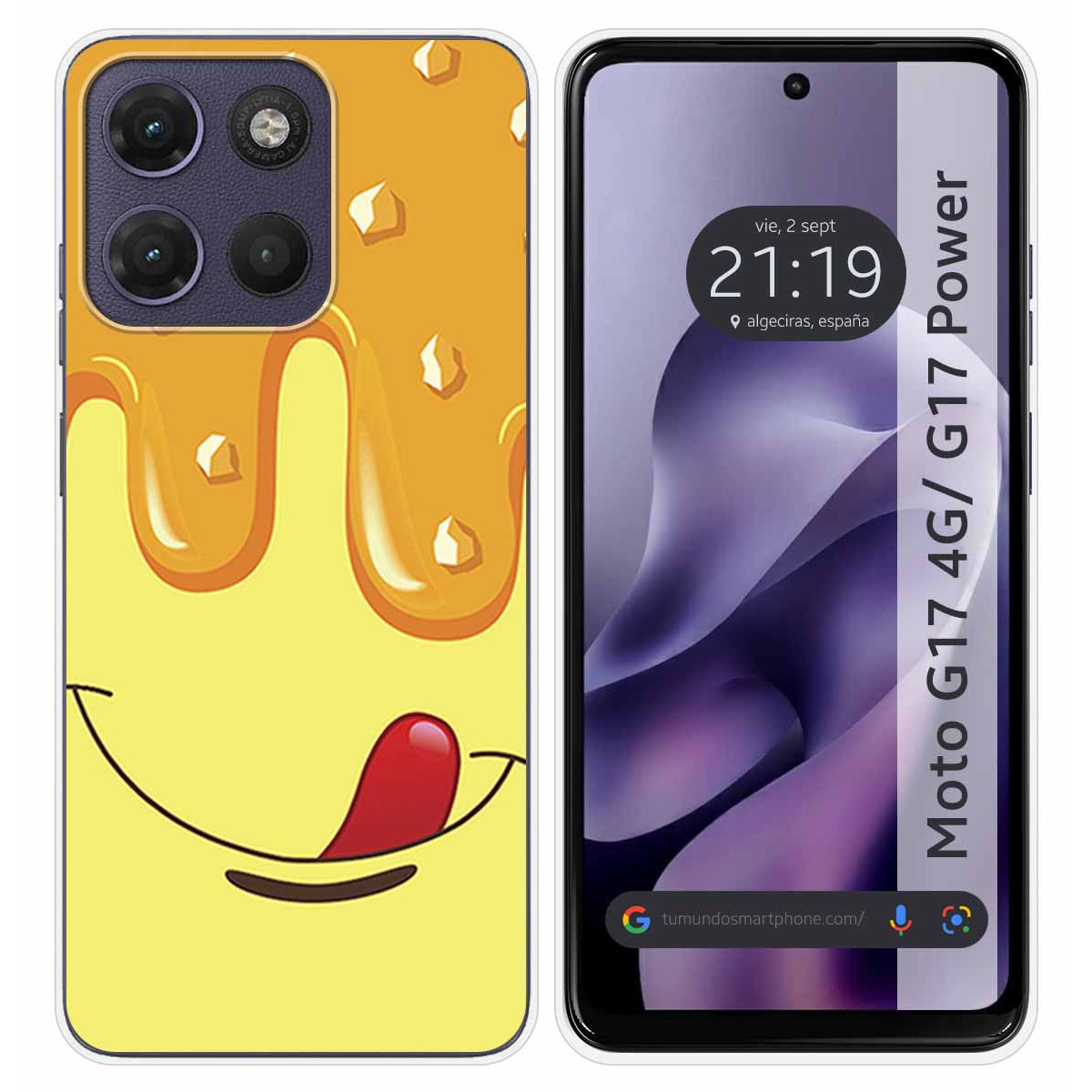 Funda Silicona para Motorola Moto g17 / g17...