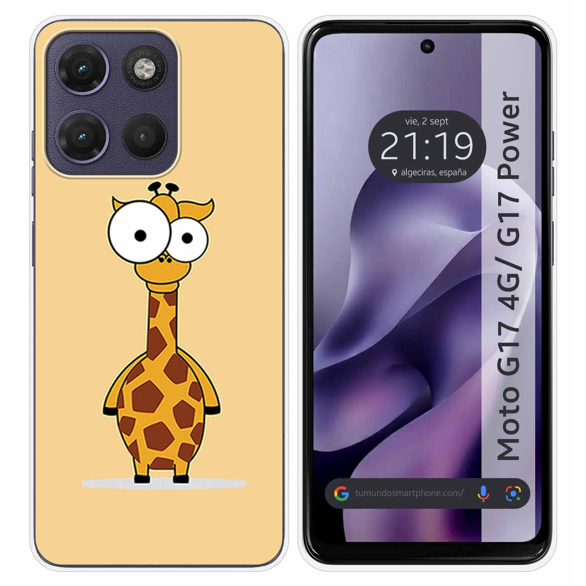 Funda Silicona para Motorola Moto g17 / g17...