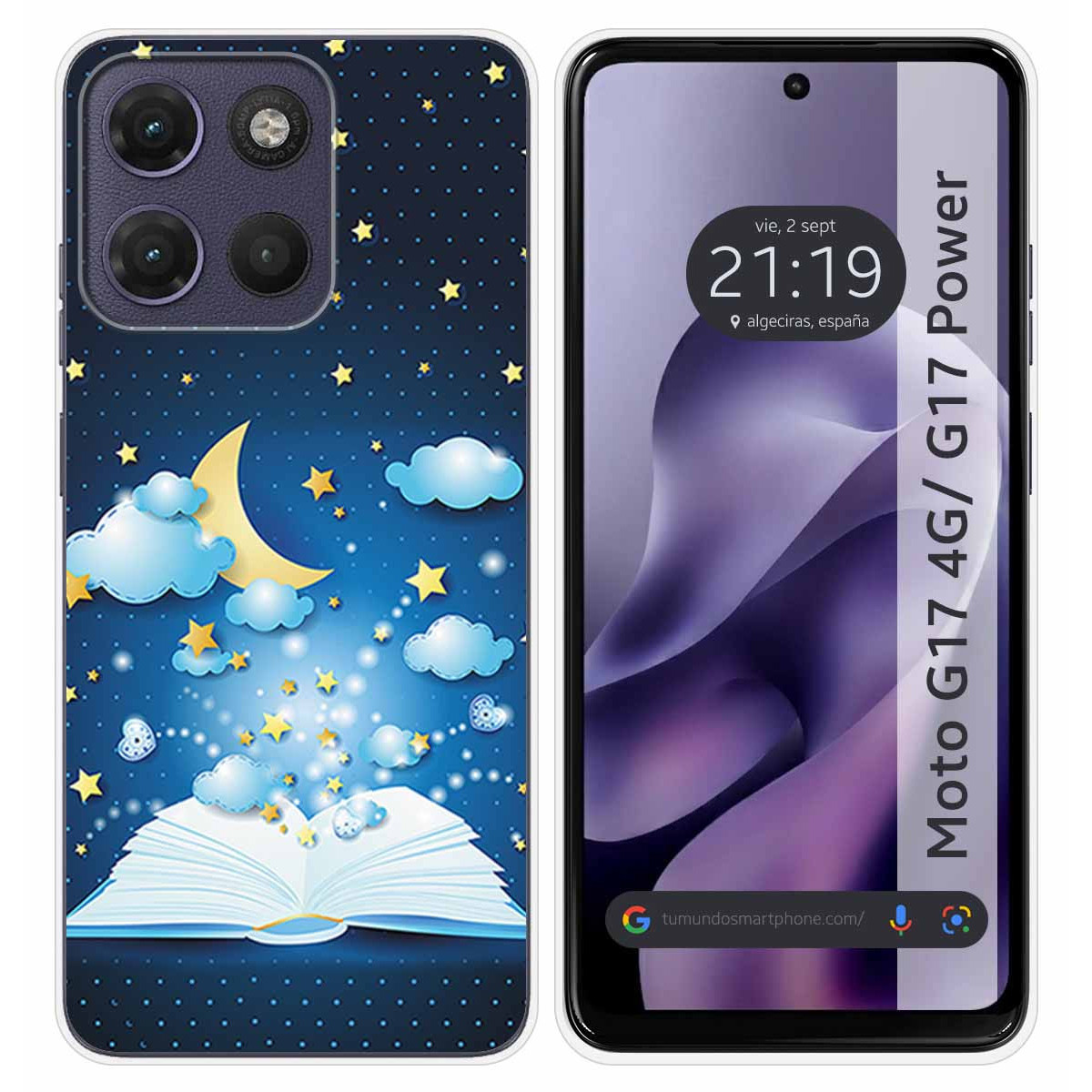 Funda Silicona para Motorola Moto g17 / g17...