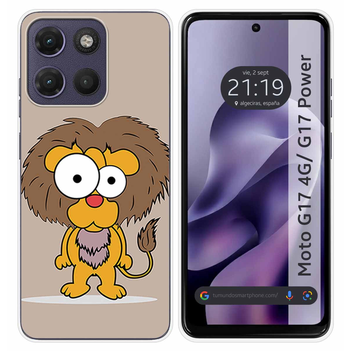 Funda Silicona para Motorola Moto g17 / g17...
