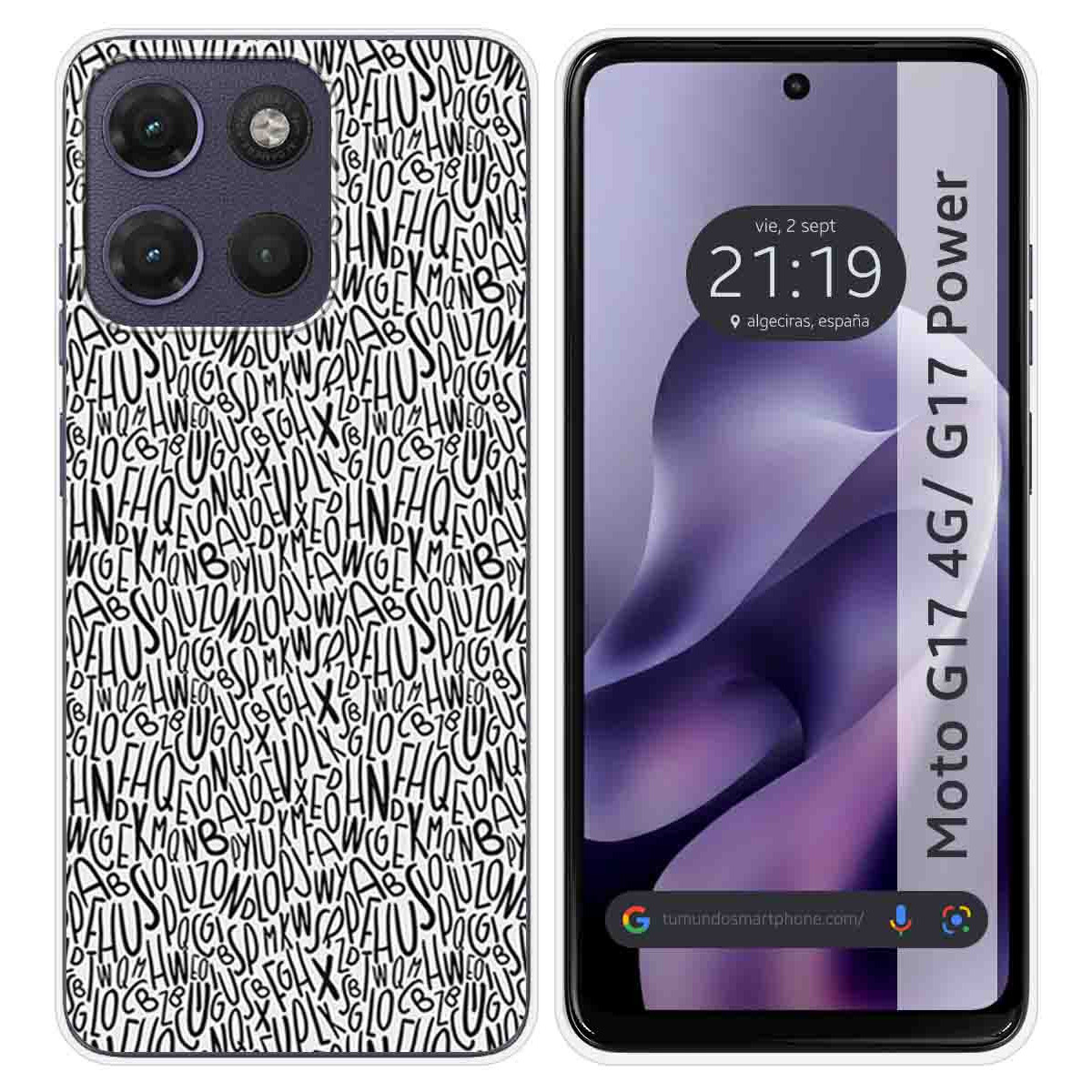 Funda Silicona para Motorola Moto g17 / g17...