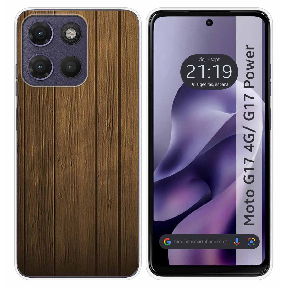 Funda Silicona para Motorola Moto g17 / g17...