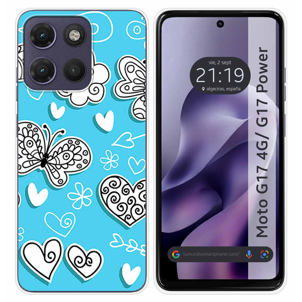 Funda Silicona para Motorola Moto g17 / g17...
