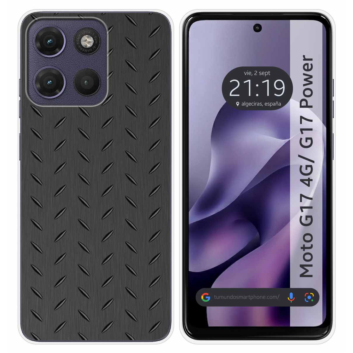 Funda Silicona para Motorola Moto g17 / g17...