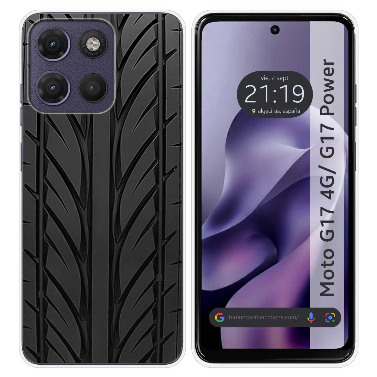 Funda Silicona para Motorola Moto g17 / g17...