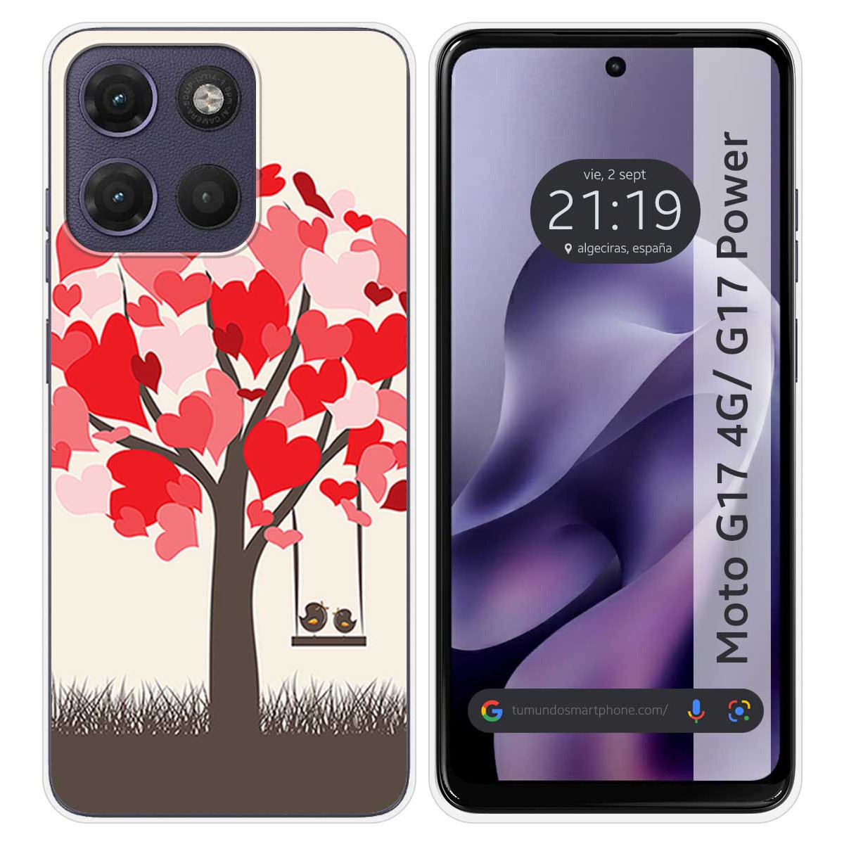 Funda Silicona para Motorola Moto g17 / g17...