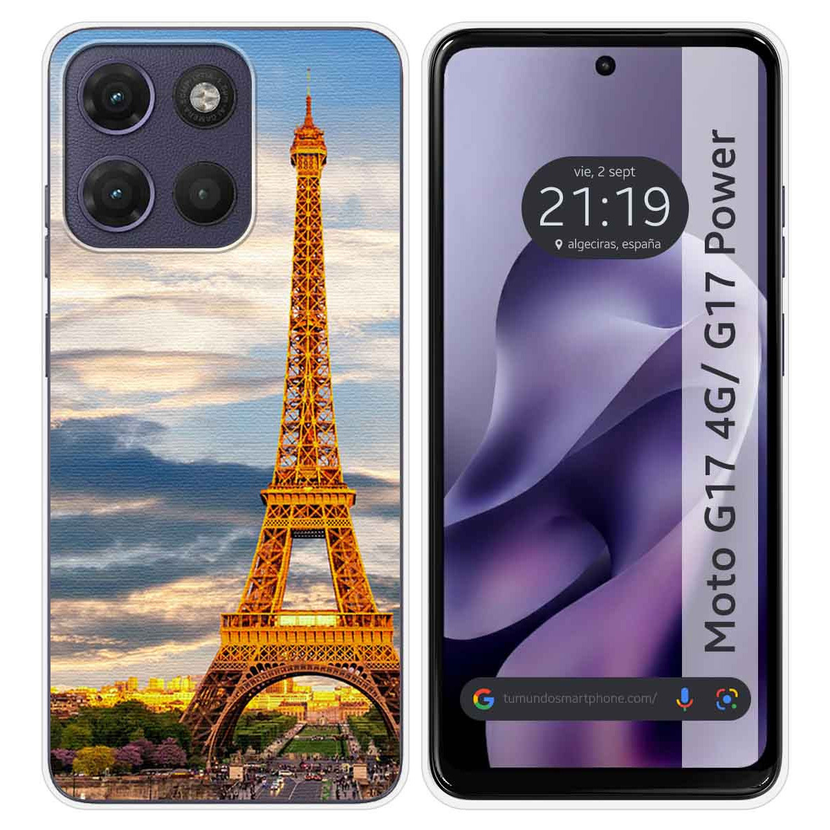 Funda Silicona para Motorola Moto g17 / g17...
