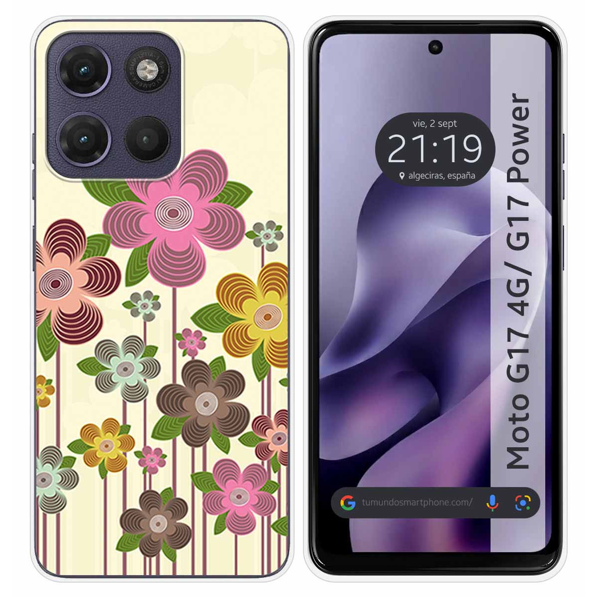 Funda Silicona para Motorola Moto g17 / g17...