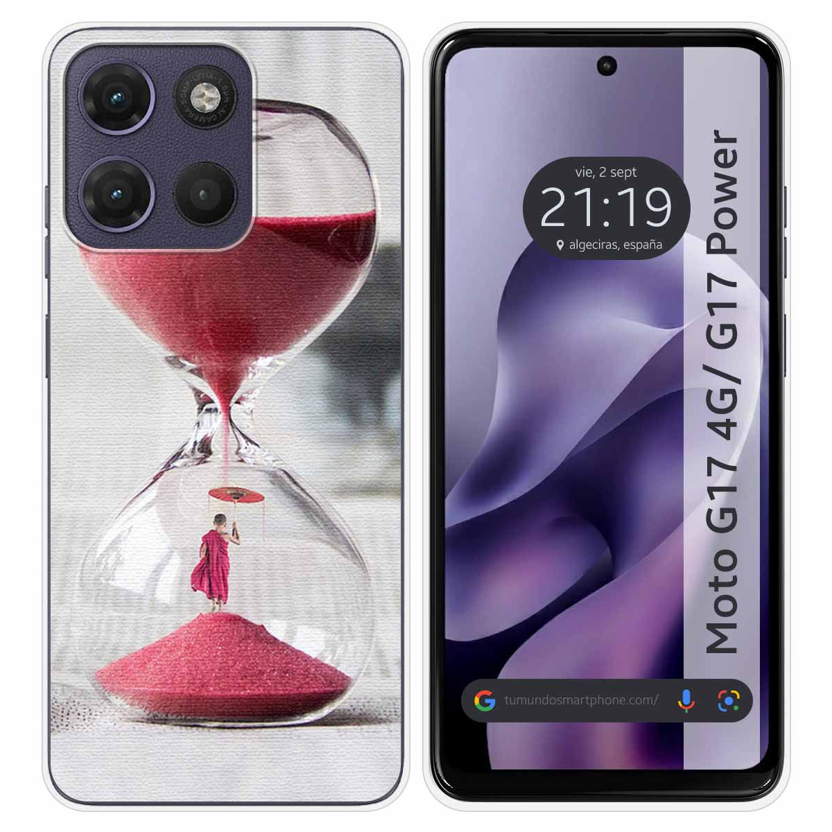 Funda Silicona para Motorola Moto g17 / g17...