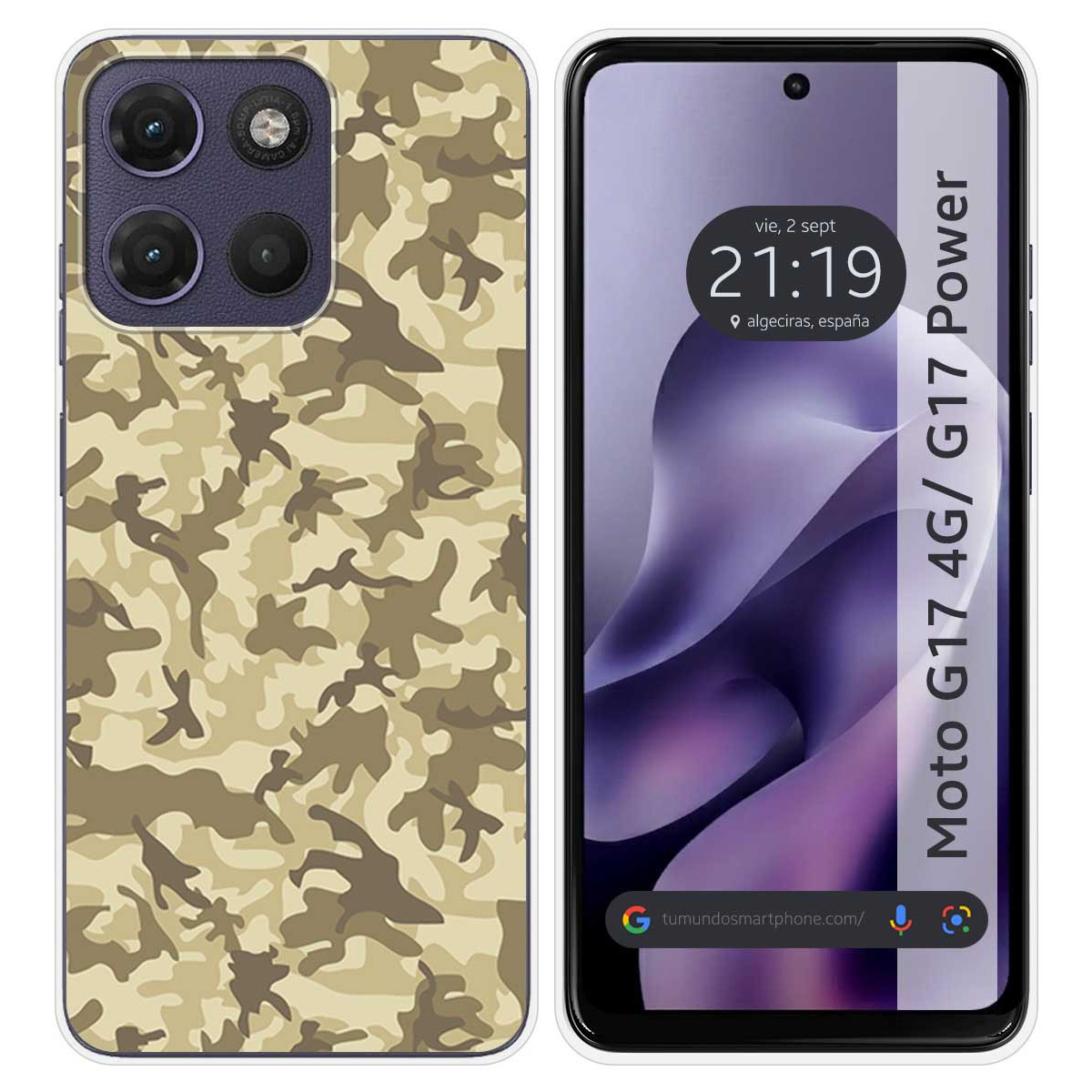 Funda Silicona para Motorola Moto g17 / g17...