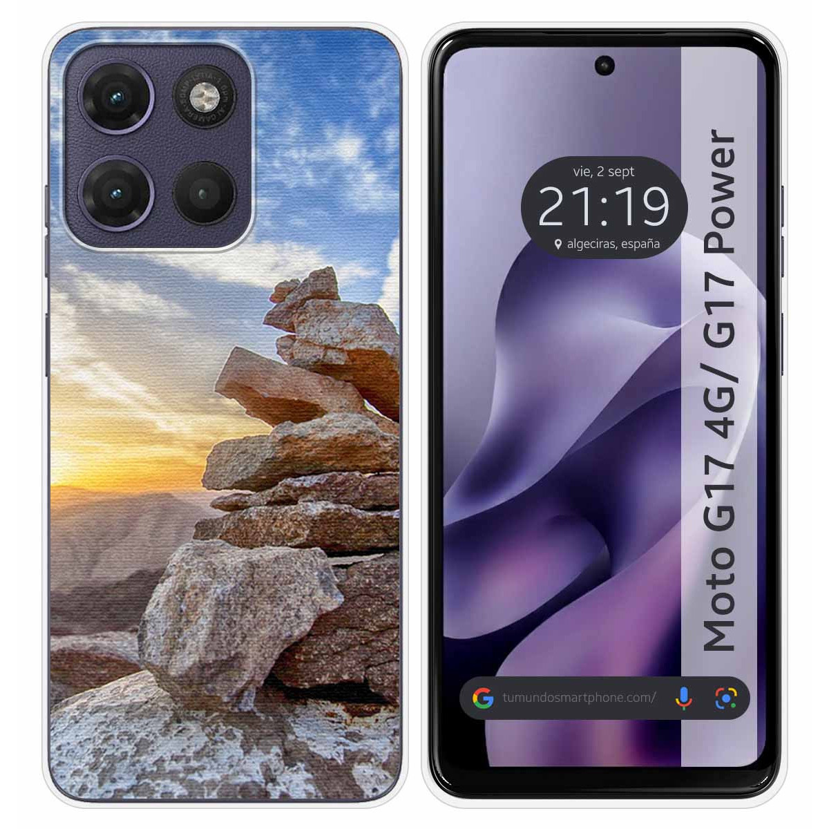 Funda Silicona para Motorola Moto g17 / g17...