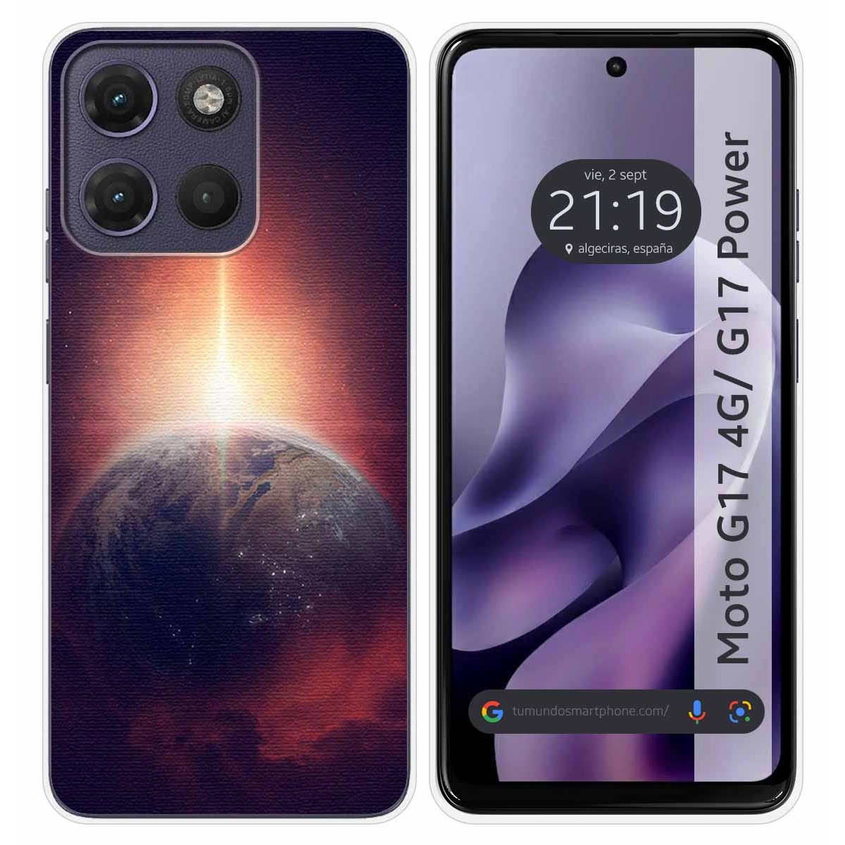 Funda Silicona para Motorola Moto g17 / g17...
