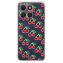 Funda Silicona Antigolpes para Motorola Moto g17 / g17 Power 4G diseño Cerezas Dibujos
