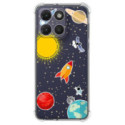 Funda Silicona Antigolpes para Motorola Moto g17 / g17 Power 4G diseño Espacio Dibujos