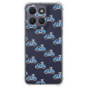 Funda Silicona Antigolpes para Motorola Moto g17 / g17 Power 4G diseño Scooter Dibujos