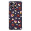 Funda Silicona Antigolpes para Motorola Moto g17 / g17 Power 4G diseño Muffins Dibujos