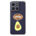Funda Silicona Antigolpes para Motorola Moto g17 / g17 Power 4G diseño Vegan Life Dibujos