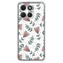 Funda Silicona Antigolpes para Motorola Moto g17 / g17 Power 4G diseño Flores 01 Dibujos