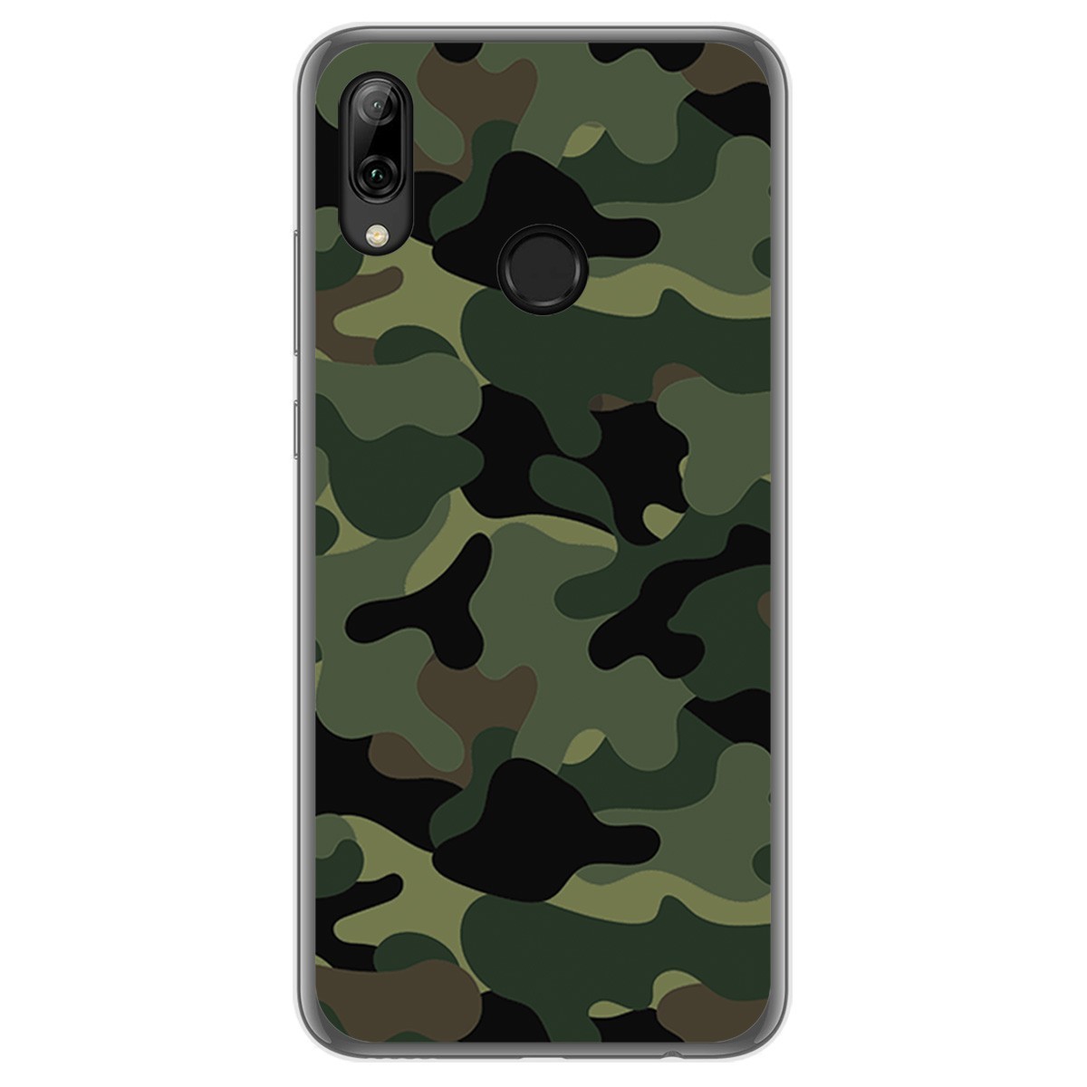Funda Gel Tpu para Huawei P Smart 2019 / Honor 10 Lite diseño Camuflaje Dibujos
