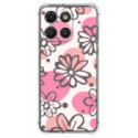 Funda Silicona Antigolpes para Motorola Moto g17 / g17 Power 4G diseño Flores 09 Dibujos