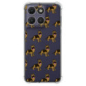Funda Silicona Antigolpes para Motorola Moto g17 / g17 Power 4G diseño Perros 09 Dibujos