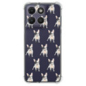Funda Silicona Antigolpes para Motorola Moto g17 / g17 Power 4G diseño Perros 12 Dibujos