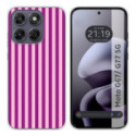 Funda Silicona para Motorola Moto g67 / g77 5G diseño Lines 01 Dibujos