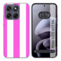 Funda Silicona para Motorola Moto g67 / g77 5G diseño Lines 09 Dibujos