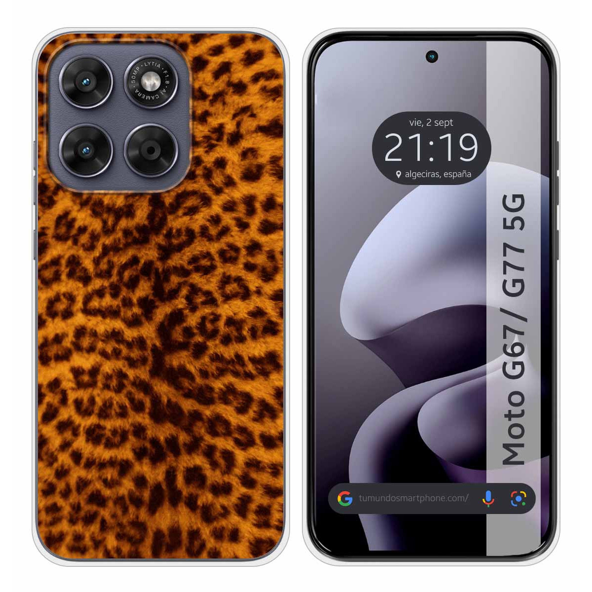 Funda Silicona para Motorola Moto g67 / g77 5G...