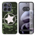 Funda Silicona para Motorola Moto g67 / g77 5G diseño Camuflaje 01 Dibujos