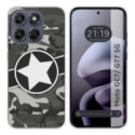 Funda Silicona para Motorola Moto g67 / g77 5G diseño Camuflaje 02 Dibujos