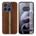 Funda Silicona para Motorola Moto g67 / g77 5G diseño Cuero 01 Dibujos