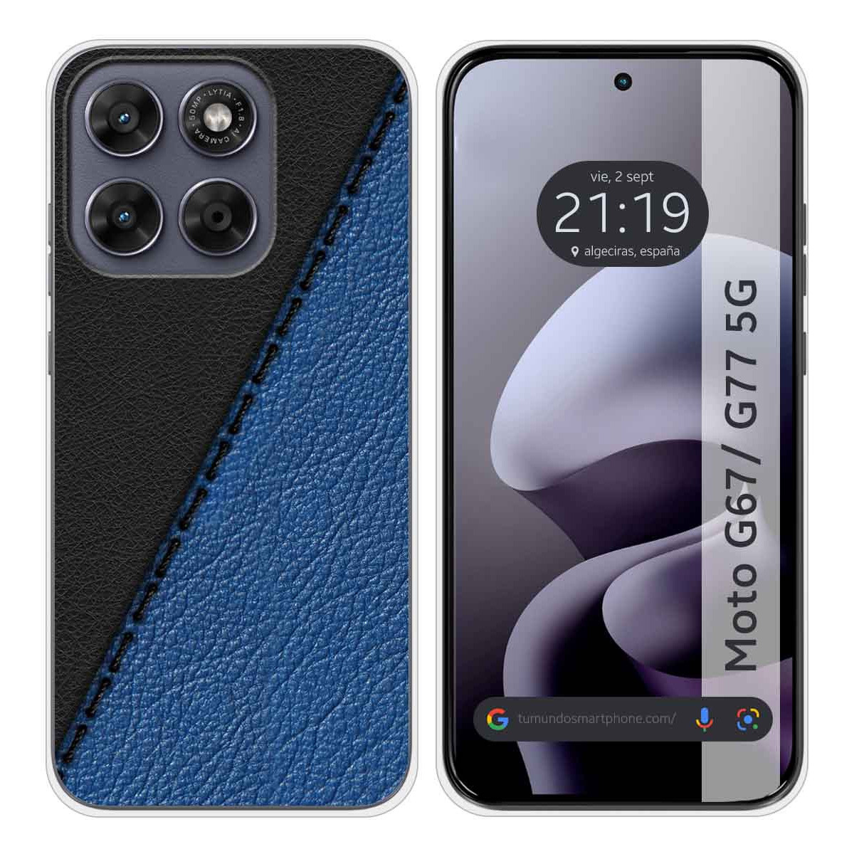 Funda Silicona para Motorola Moto g67 / g77 5G...